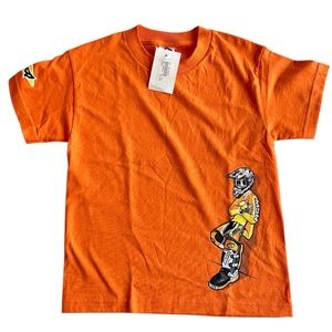 MSR Racing Orange Dirt Biking Motorcycle Racer Youth Small NWT